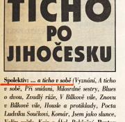 Ticho po jihočesku