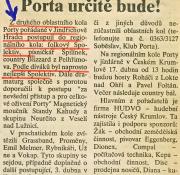 Porta určitě bude!