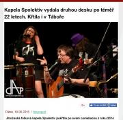 Kapela Spolektiv vydala druhou desku po téměř 22 letech. Křtila i v Táboře.