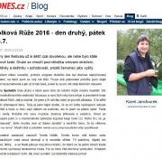 Folková Růže 2016 - den druhý, pátek 15.7.