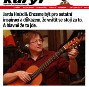 Jarda Hnízdil: Chceme být pro ostatní inspirací a důkazem, že vrátit se stojí za to. A hlavně že to jde.