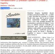 Remasterované CD představí Spolektiv v Divadle U Kapličky