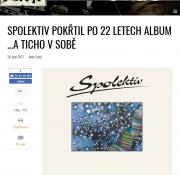 Spolektiv pokřtil po 22 letech album …a ticho v sobě