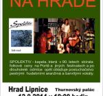 Koncert na hradě Lipnice nad Sázavou