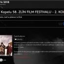 Kapela 58. Zlín film festivalu