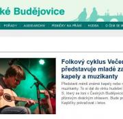 Kulturní magazín Kavárna, Český rozhlas Č. Budějovice