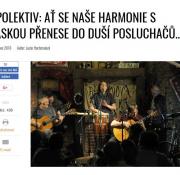 Ať se naše harmonie s láskou přenese do duší posluchačů…