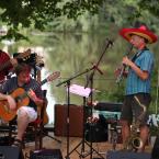 Spolektiv, Koncert u rybníka Zájezek - Jirka Regásek, Jarda Hnízdil a Tonda Vidlák