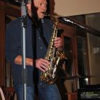 Spolektiv - Martin Jančura premiérově na saxofon — v Hudební škole Yamaha České Budějovice.