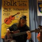 Jirka Regásek - Spolektiv 25.8.2018 - Folk na konci léta v Ježkovicích