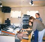 Natáčení CD ...a ticho v sobě ve Vyšším Brodě leden - květen 1994