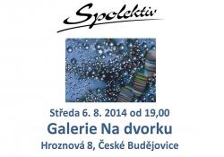 Spolektiv v Galerii 6. 8. 2014, České Budějovice