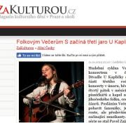 Folkovým Večerům S začíná třetí jaro U Kapličky
